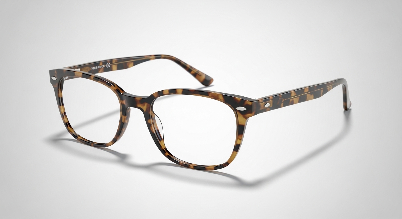 Stylish brown gradient sunglasses with gold temple accents