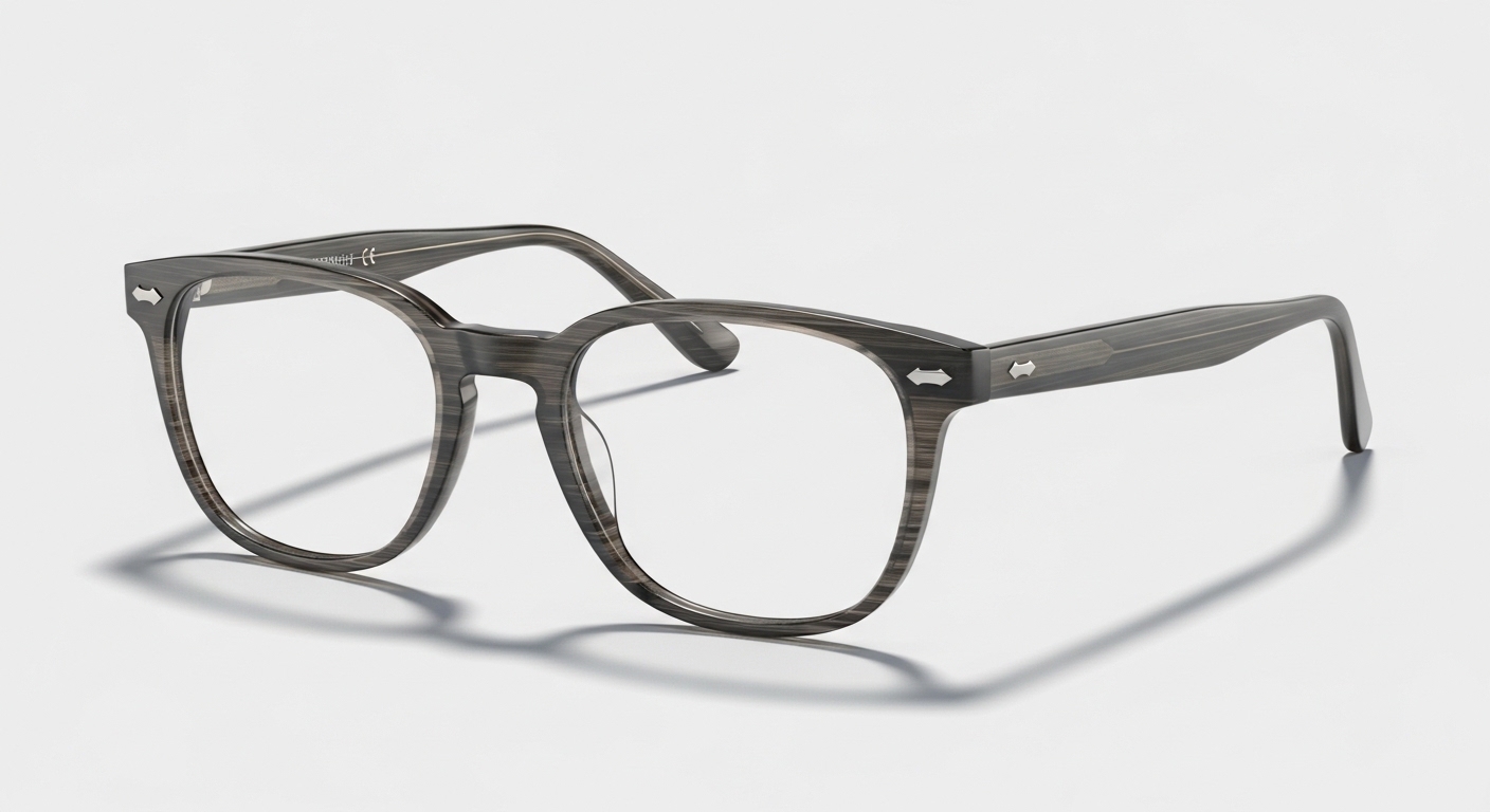 Luxury oversized sunglasses in studio light with premium finish